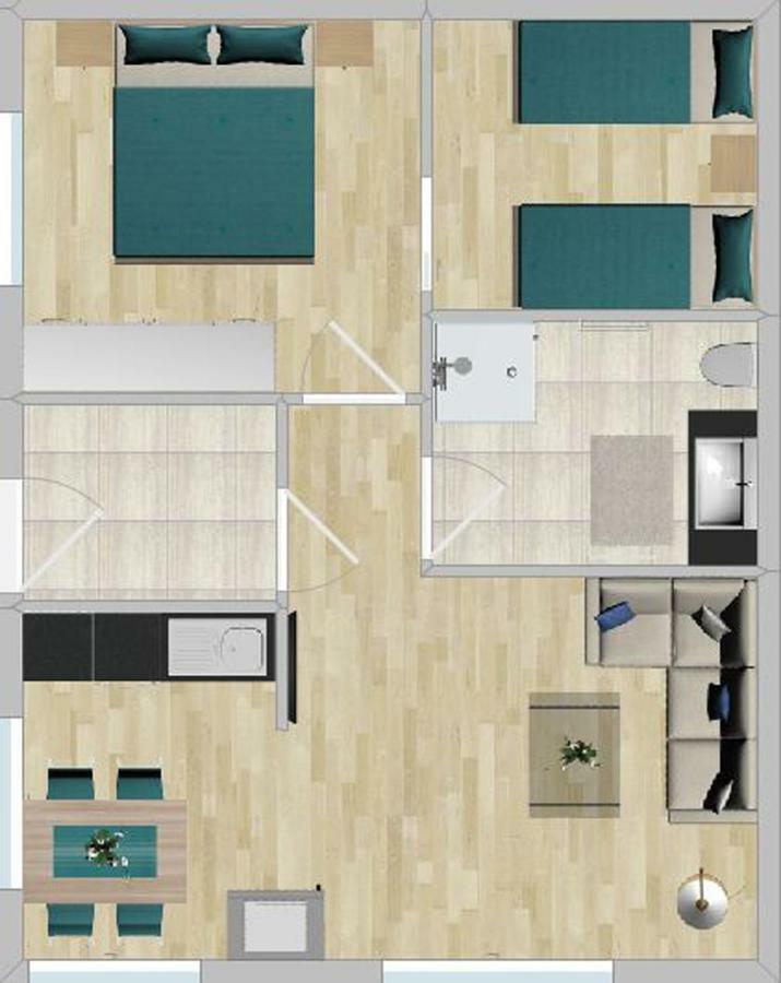 Appartement De Martin Aurach bei Kitzbuehel Ngoại thất bức ảnh